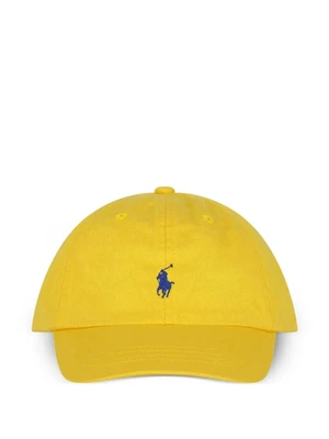 Бейсболка с вышитым логотипом Polo Ralph Lauren Kids, коричневый 47683843
