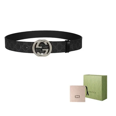 Мужской ремень Gucci, черный 10435645
