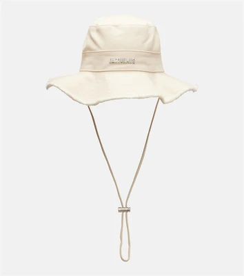 Панама Jacquemus Le Bob Artichaut молочного цвета 28053144