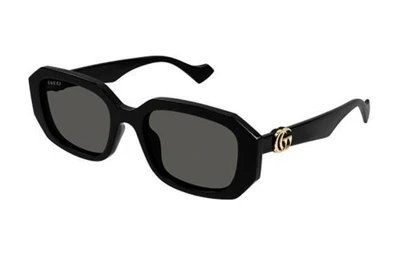 Солнцезащитные очки GUCCI с геометрической оправой и логотипом Double G 26502468