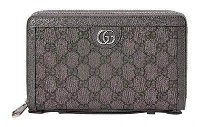 Женская сумка Gucci Ophidia из канвы с кожаной отделкой 26494094
