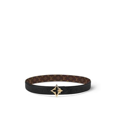 Двусторонний ремень Louis Vuitton Flowergram 30 мм 22192851