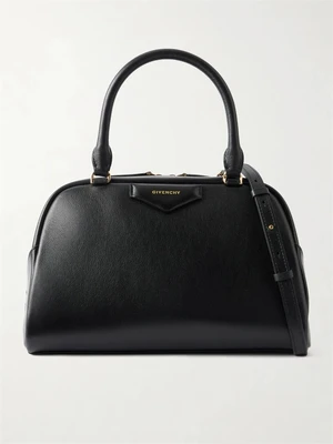 Кожаная сумка через плечо Antigona East/West среднего размера Givenchy, черный 47374567