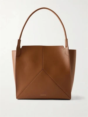 Сумка-тоут из кожи The Victoria Soft от VICTORIA BECKHAM, коричневый 47338232