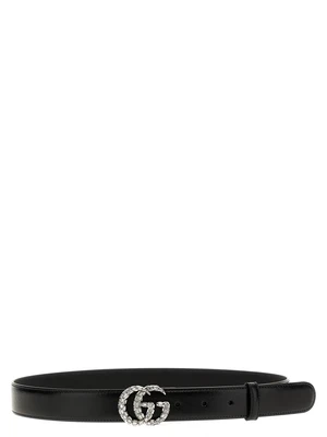 Ремень 'GG Marmont' GUCCI, черный 47361751