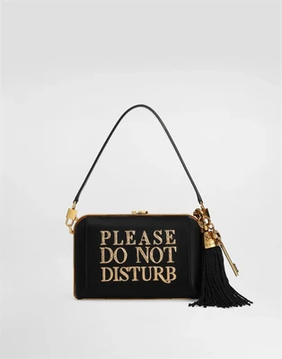 Сумка Dolce box из сатина и ламинированной кожи айерс DOLCE & GABBANA, мультицвет 47362826
