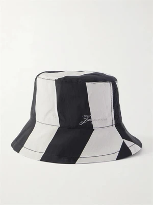 Панама Le Bob в клетку JACQUEMUS, черный 47326694