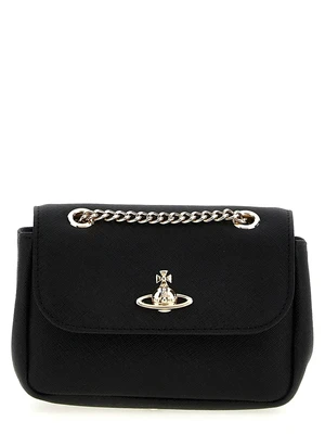 Сумка на плечо 'Small Purse Chain' Vivienne Westwood, черный 47354971