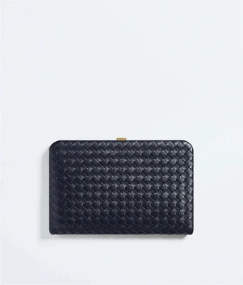 Клатч Mezzanotte BOTTEGA VENETA, синий 47324199