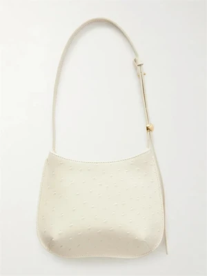 Кожаная сумка через плечо Le petit bisou JACQUEMUS, белый 47350982