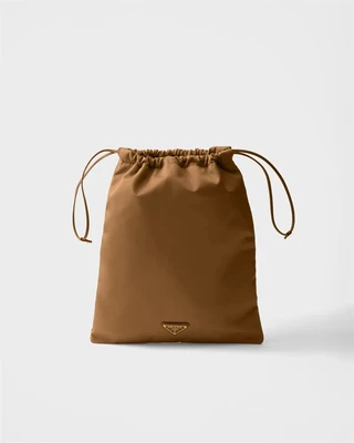 Кошелек Prada Wish Re-Nylon, коричневый 47324197