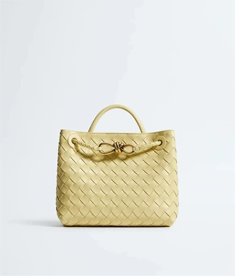 Маленькая Andiamo BOTTEGA VENETA, бежевый 47339405