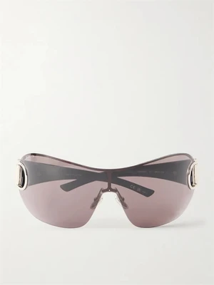 Солнцезащитные очки из ацетата D-образной формы Gucci Eyewear, черный 47348779