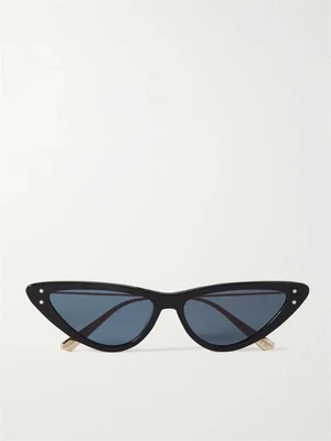 Солнцезащитные очки MissDior B4U «кошачий глаз» из ацетата и под золото DIOR EYEWEAR, черный 47352563