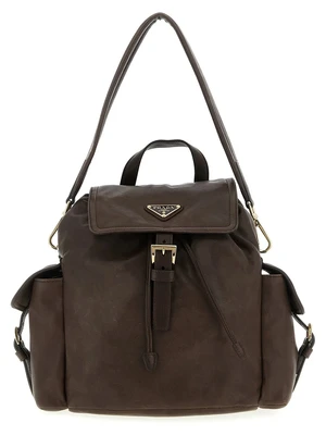 Рюкзак среднего размера 'Prada Explore', коричневый 47375055