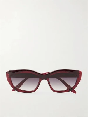 Солнцезащитные очки Bessie Cat-Eye из ацетата Barton Perreira, красный 47343466