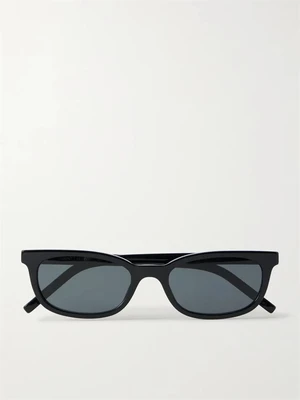 Солнцезащитные очки-кошачий глаз из ацетата Saint Laurent Eyewear, черный 47348418