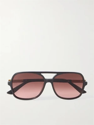 Солнцезащитные очки Judy в стиле авиатор из ацетата и золотистого металла Chloé Eyewear 47349135