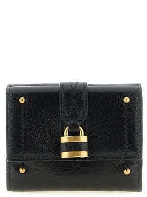 Мини-кошелек тройного сложения 'Paddington' CHLOÉ, черный 47351697