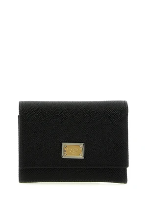 Французский кошелек с клапаном DOLCE & GABBANA, черный 47356536