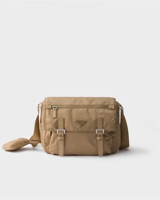 Сумка через плечо из Re-Nylon Prada, коричневый 47359738