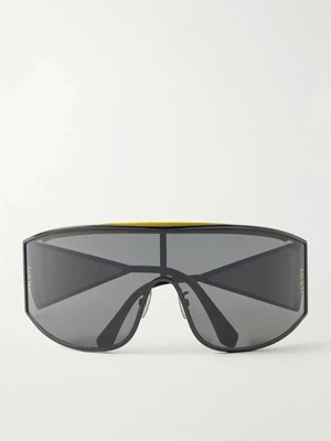 Солнцезащитные очки в металлической оправе-маске LOEWE EYEWEAR 47375974