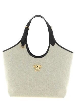 Сумка-шоппер средняя «La Medusa» VERSACE, бежевый 47339850