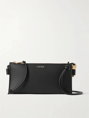 Кожаная сумка через плечо Joya с украшениями LOEWE, черный 47344883