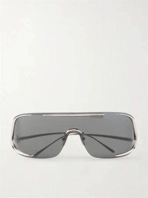 Солнцезащитные очки Signature D-frame серебристого цвета LOEWE EYEWEAR, серебряный 47348534