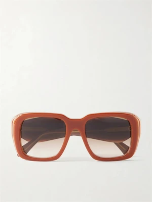 Солнцезащитные очки + Paula's Ibiza с квадратной оправой из ацетата LOEWE EYEWEAR, коричневый 47372769
