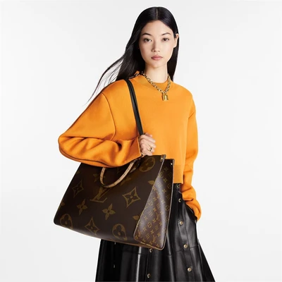 Сумка-тоут Louis Vuitton OnTheGo GM Monogram, коричневый 1451213
