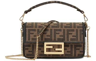Женская сумка Fendi Baguette через плечо 4546554
