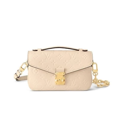 Сумка Louis Vuitton Pochette Métis East West, бежевый 1451338