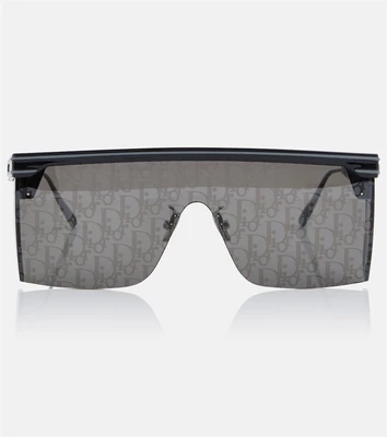 Квадратные солнцезащитные очки DiorClub M1U Dior Eyewear, черный 2075847