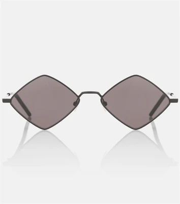 Солнцезащитные очки SL 302 Lisa в форме ромба Saint Laurent, черный 2109706