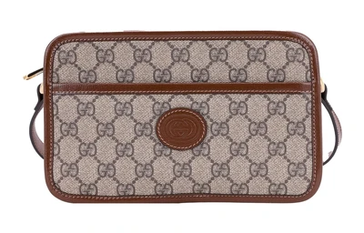 Унисекс сумка через плечо Gucci с фирменным принтом 4547083