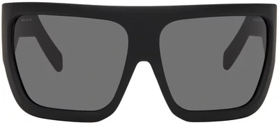 Солнцезащитные очки Rick Owens Davis, черный 8768037