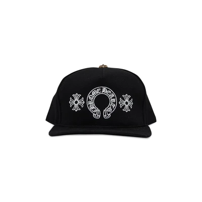 Джинсовая бейсболка Chrome Hearts Horseshoe, цвет Черный 4768241