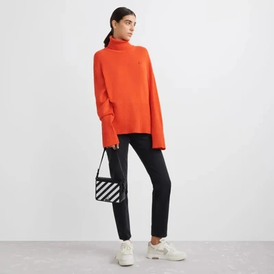 Сумка Off-White Diag Flap, черный/белый 1127126