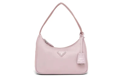Женская сумка Prada Re-Edition с логотипом, розовый 4553724