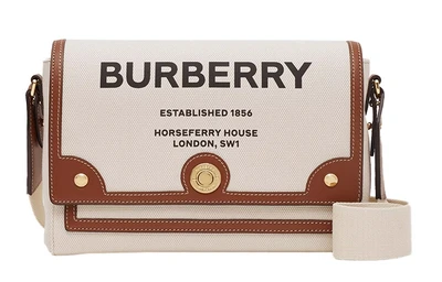 Женская сумка Burberry Note из хлопка 4500576