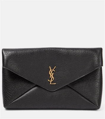 Большая кожаная сумка cassandre Saint Laurent, черный 5979245