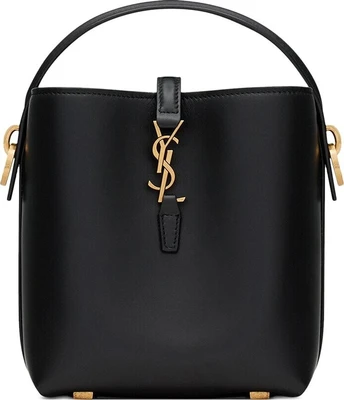 Сумка через плечо Saint Laurent Le 37 Leather  'Black', черный 9583858