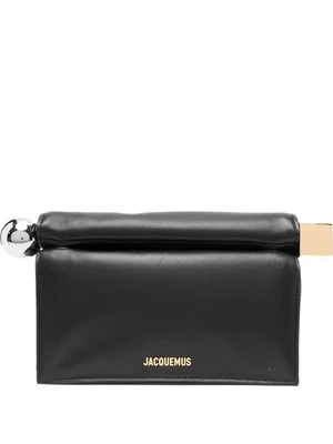 Клатч The Rond Carré JACQUEMUS, черный 25890983