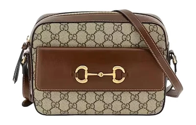 Женская сумка Gucci Horsebit 1955 через плечо 4504221