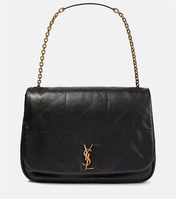 Jamie 4.3 Кожаная сумка через плечо среднего размера Saint Laurent, черный 2107446