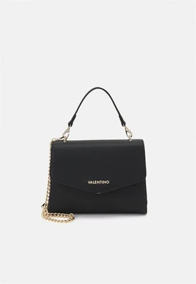 Сумка через плечо Valentino с ручкой и логотипом бренда, черный 1702754