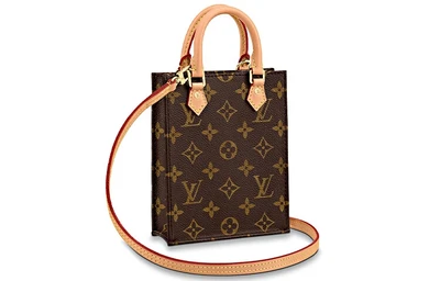 Louis Vuitton Petit Sac Plat Monogram Коричневый 4516247