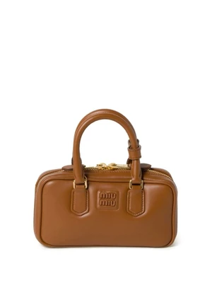 Мини-сумка Arcadie Miu Miu, коричневый 20557966