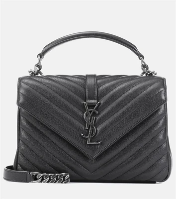 Сумка через плечо College среднего размера Saint Laurent, черный 2106629